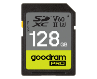 GOODRAM 128GB SDXC S6B0 PRO 265MB/s UHS-II U3 V60 - 1536616 - zdjęcie 1